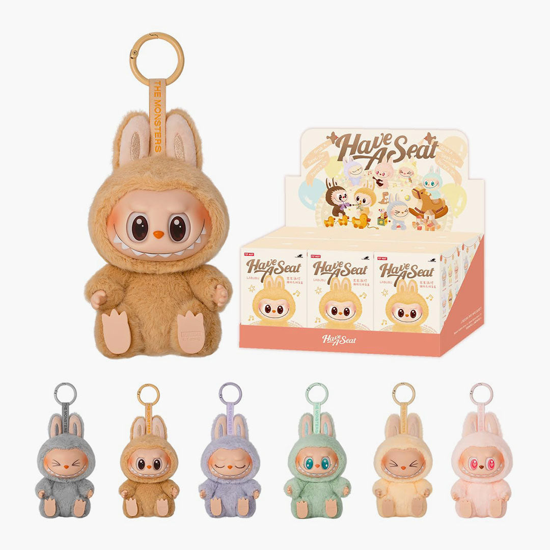 Pop Mart Labubu The Monsters Have a Seat Vinyl Plush Mystery Box / 1 Pack